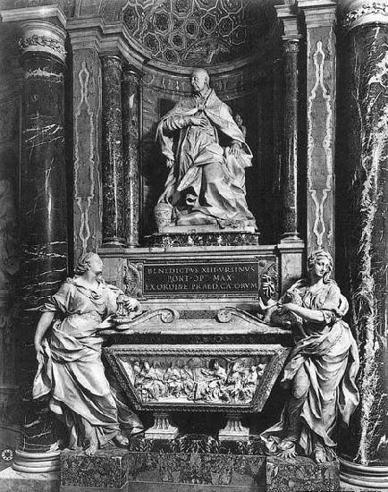 unknow artist Tomb of Pope Benedict XIII